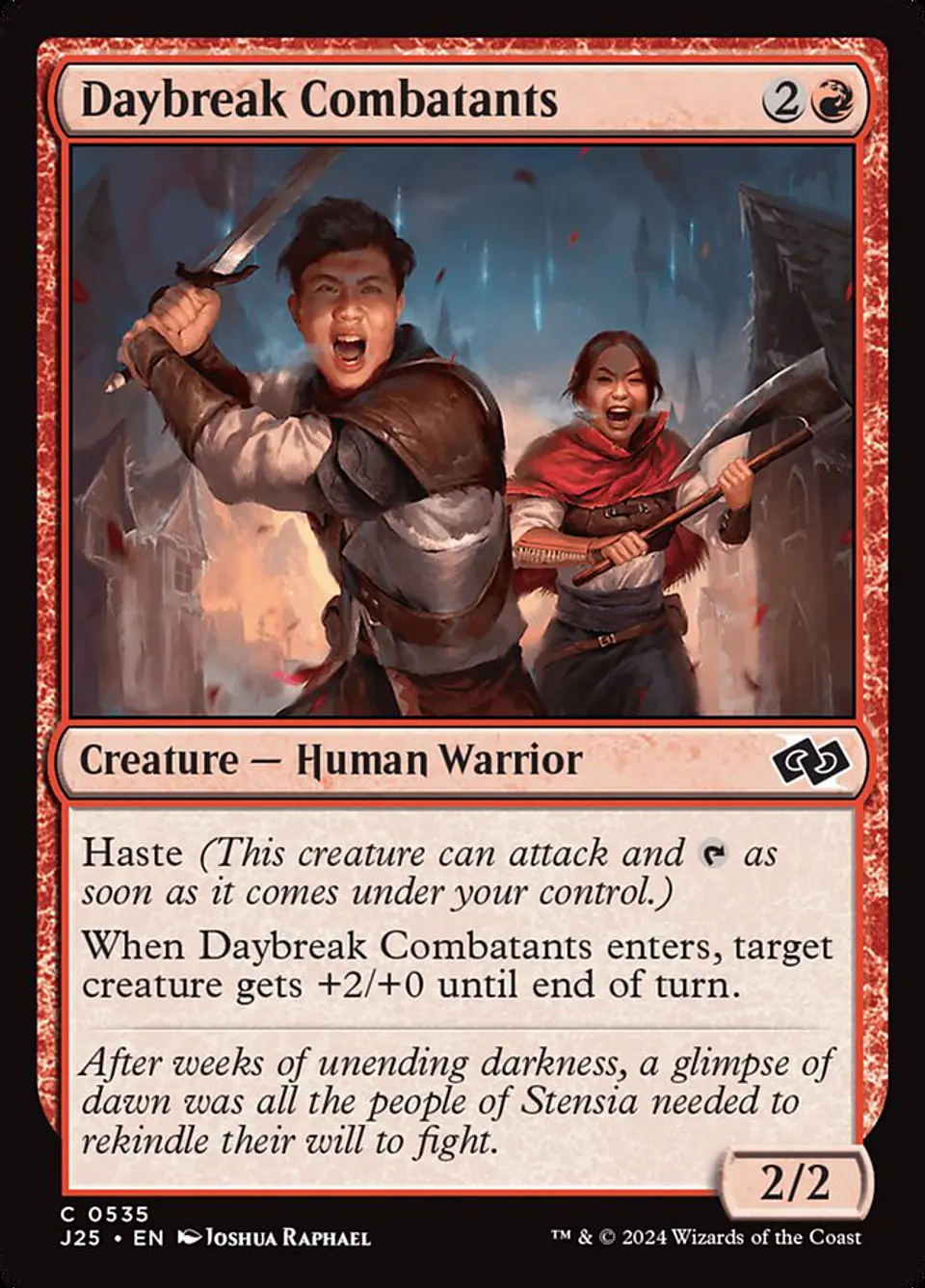 Daybreak Combatants 1