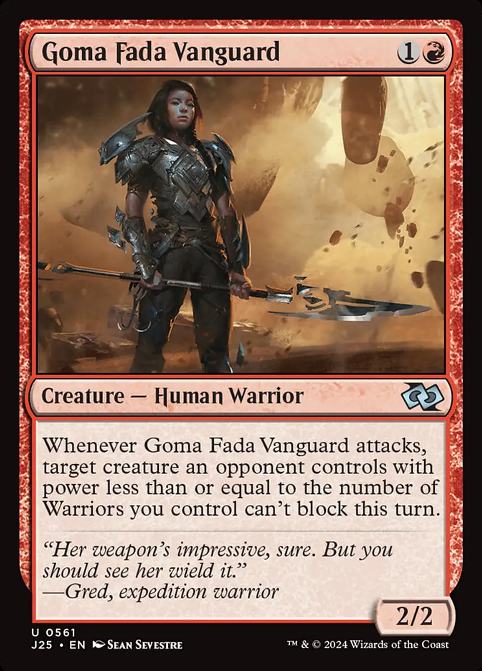 Goma Fada Vanguard 1