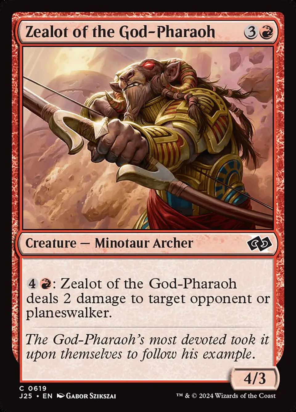 Zealot of the God-Pharaoh 1