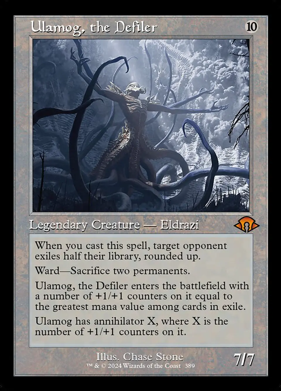 Ulamog, the Defiler (Retro Frame) 1