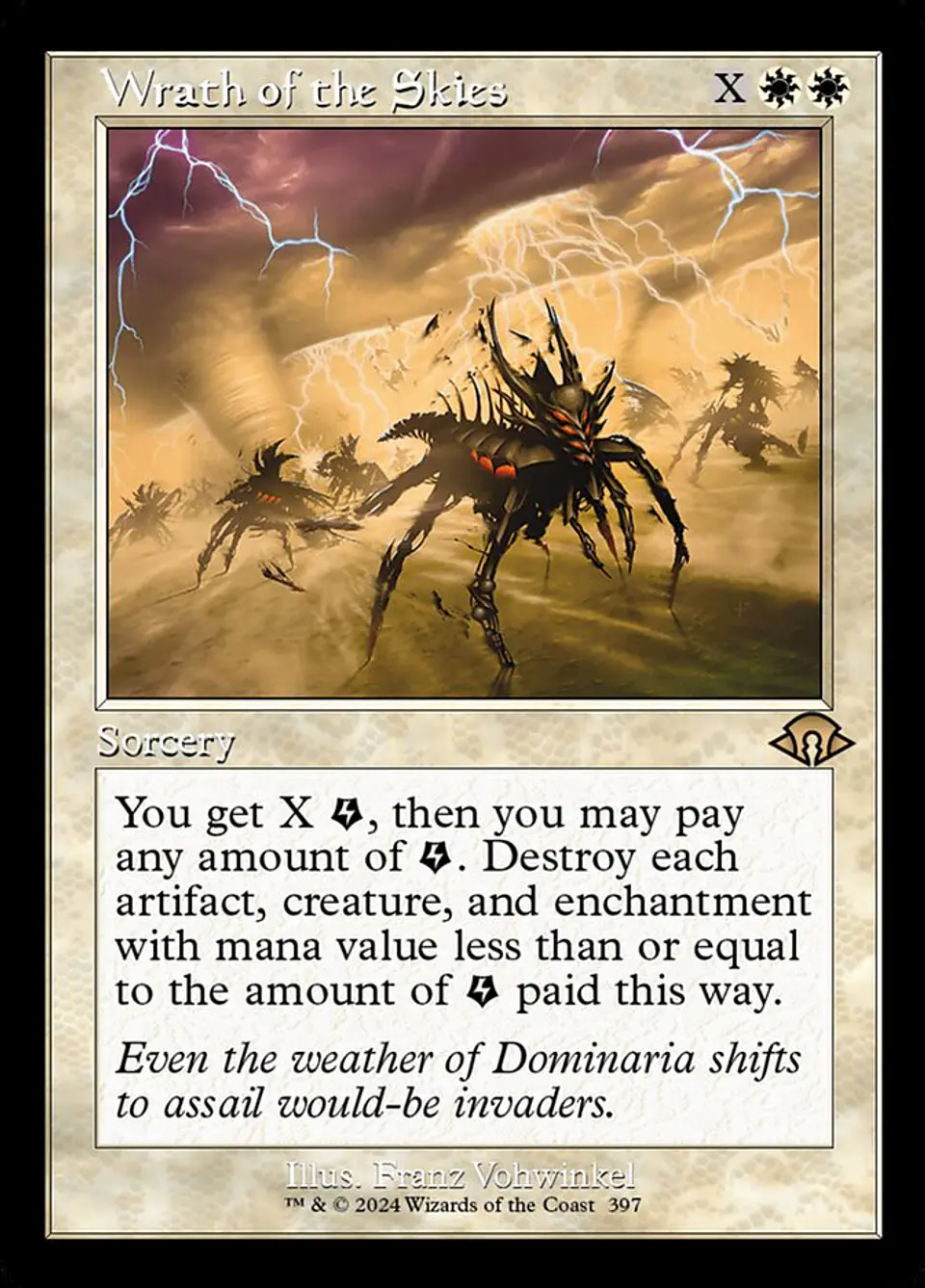 Wrath of the Skies (Retro Frame) 1