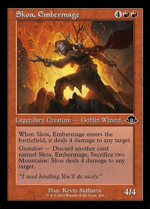 Skoa, Embermage (Retro Frame)