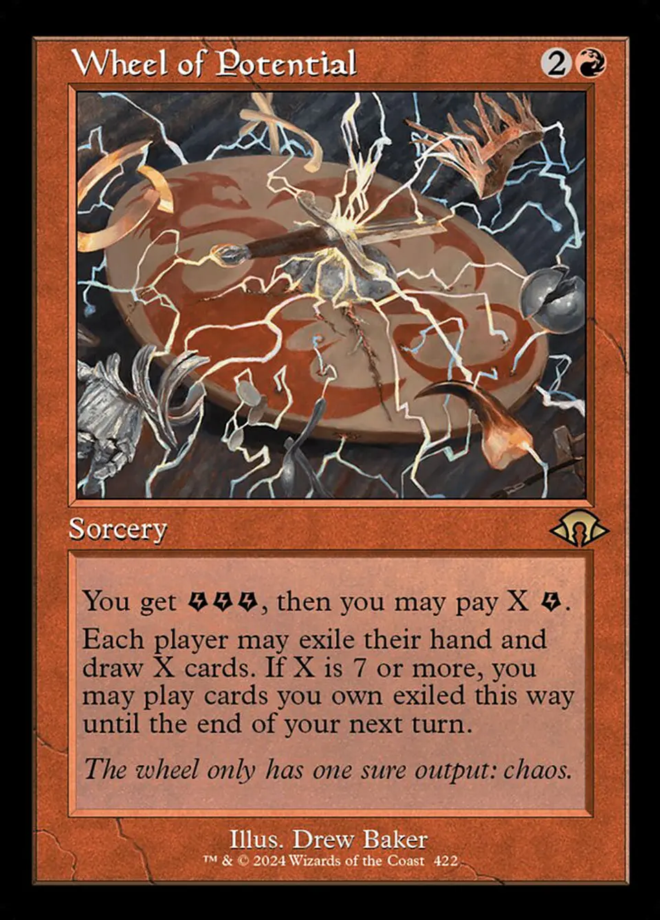 Wheel of Potential (Retro Frame) 1