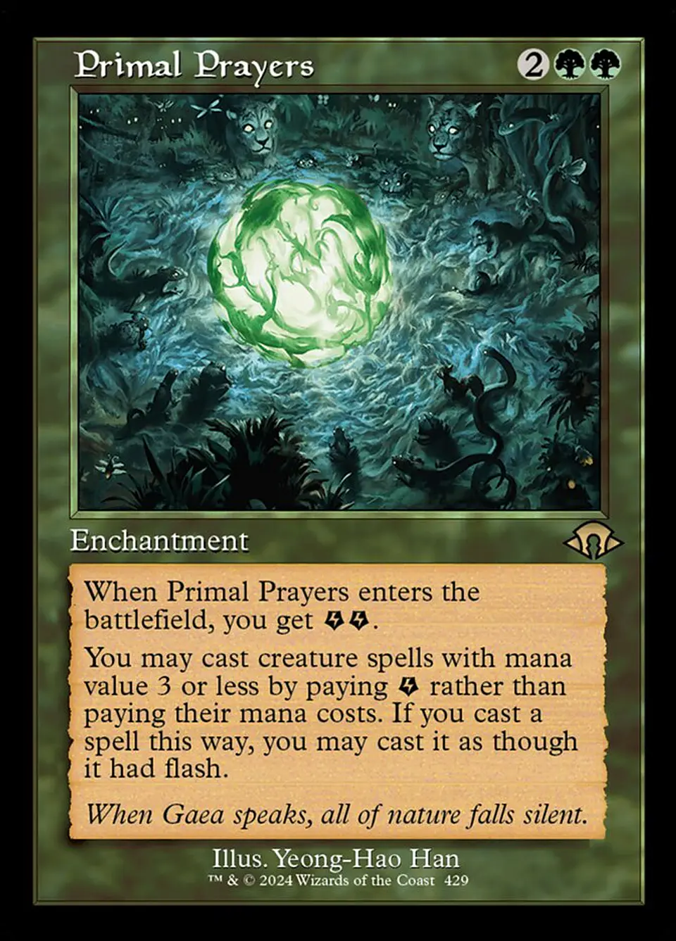 Primal Prayers (Retro Frame) 1