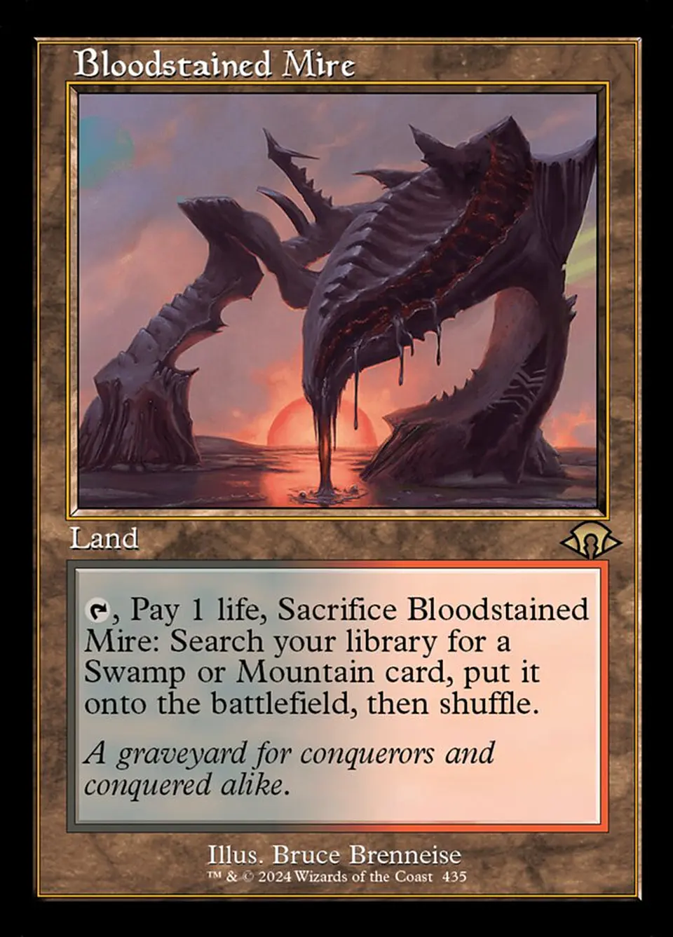 Bloodstained Mire (Retro Frame) 1