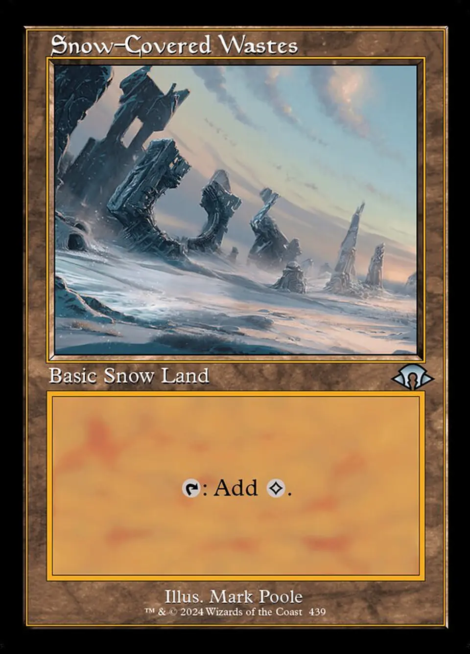 Snow-Covered Wastes (Retro Frame) 1