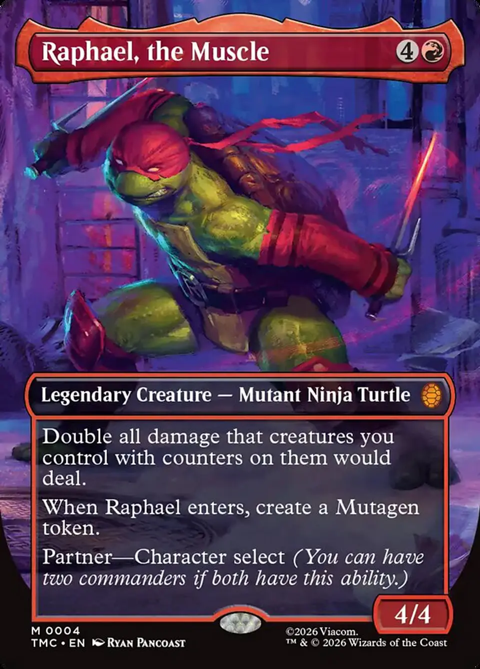 Raphael, the Muscle (Borderless) 1