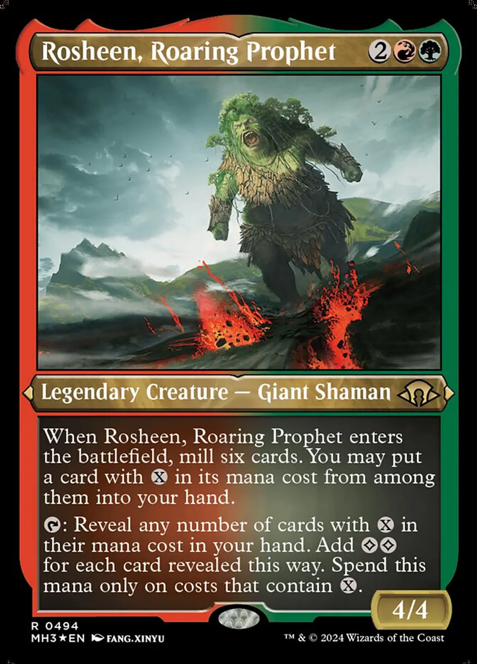 Rosheen, Roaring Prophet 1