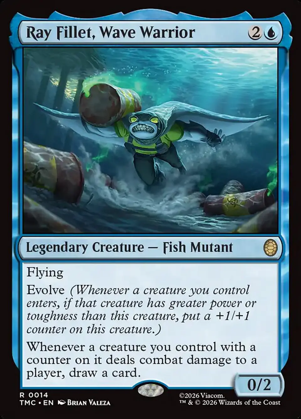 Ray Fillet, Wave Warrior 1
