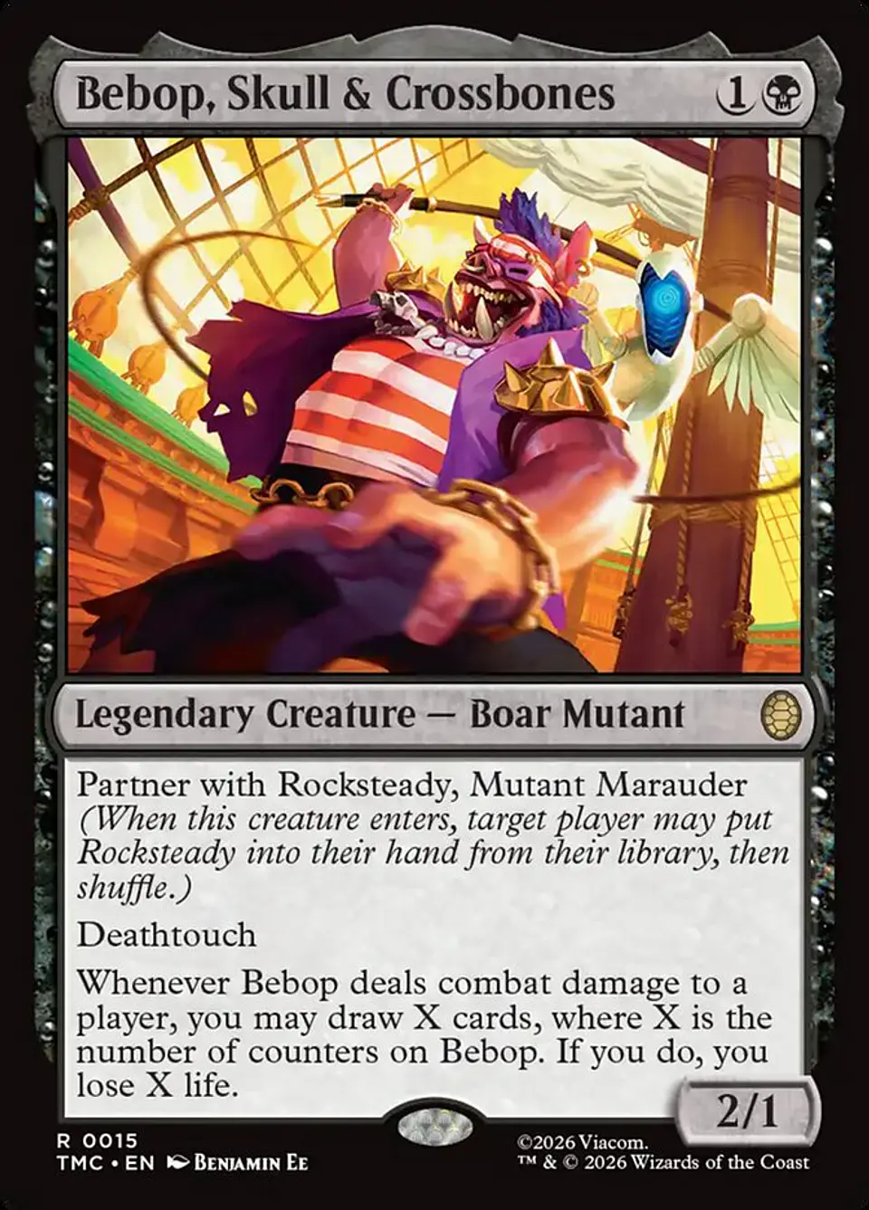 Bebop, Skull & Crossbones 1