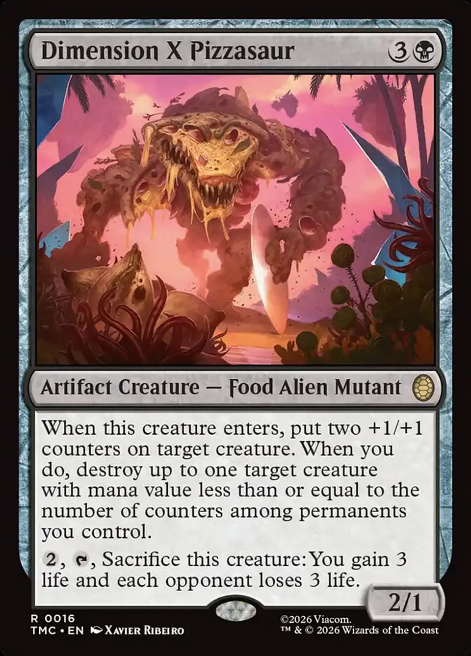 Dimension X Pizzasaur 1