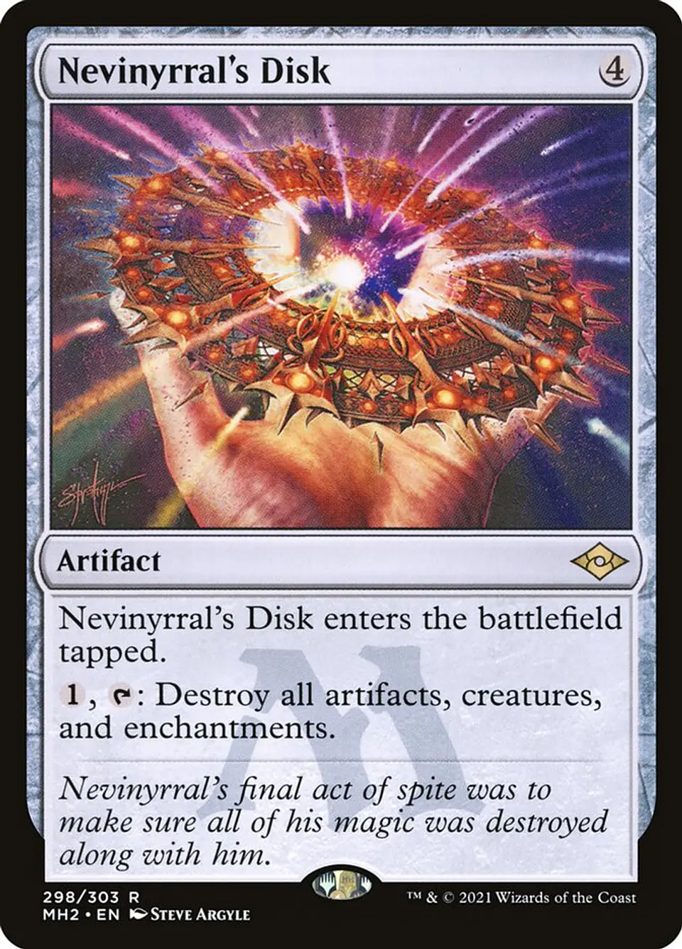 Nevinyrral's Disk 1