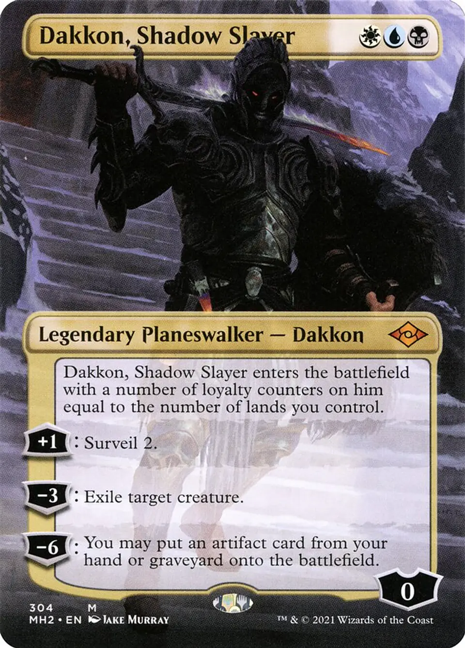 Dakkon, Shadow Slayer (Borderless) 1