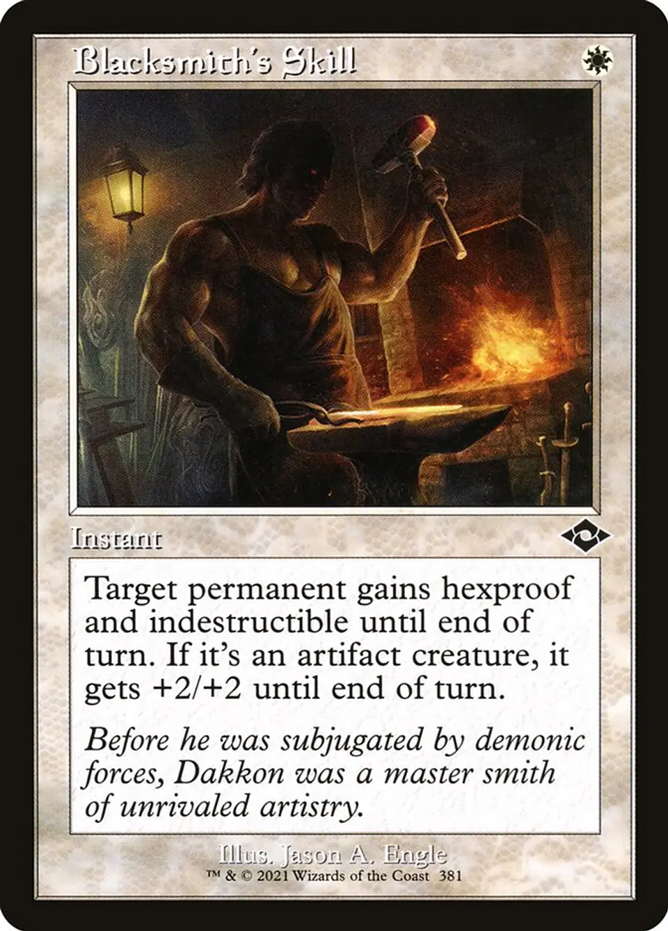 Blacksmith's Skill (Retro Frame) 1