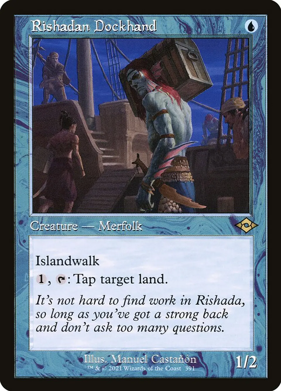 Rishadan Dockhand (Retro Frame) 1