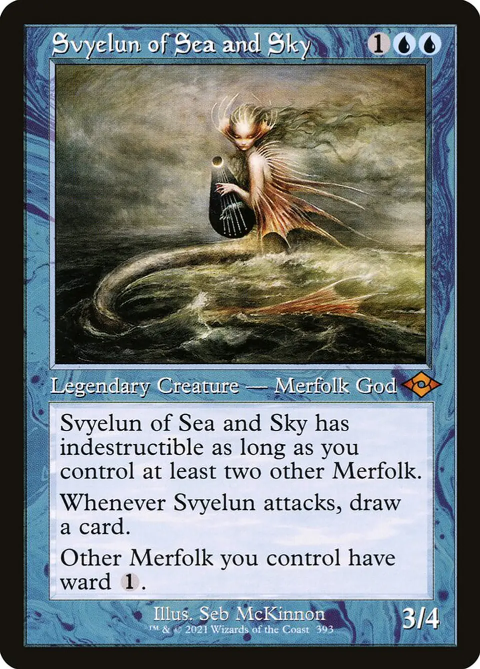 Svyelun of Sea and Sky (Retro Frame) 1