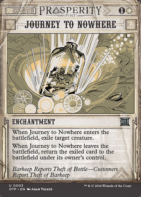 Journey to Nowhere (Borderless)