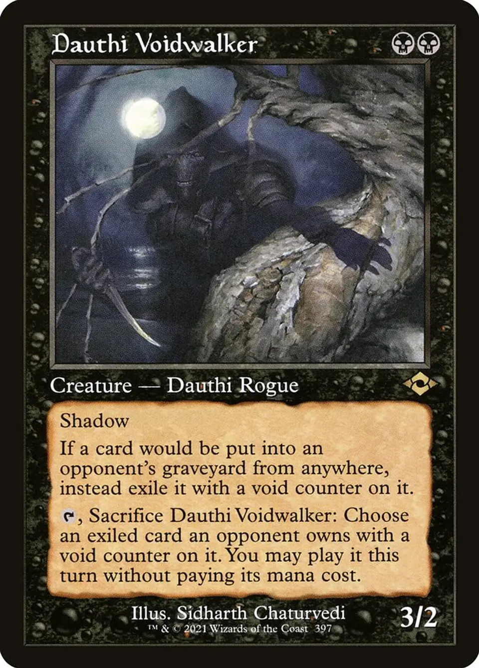 Dauthi Voidwalker (Retro Frame) 1
