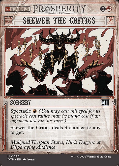 Skewer the Critics (Borderless)