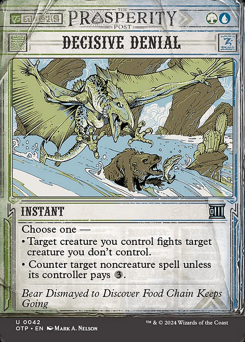 Decisive Denial (Borderless)