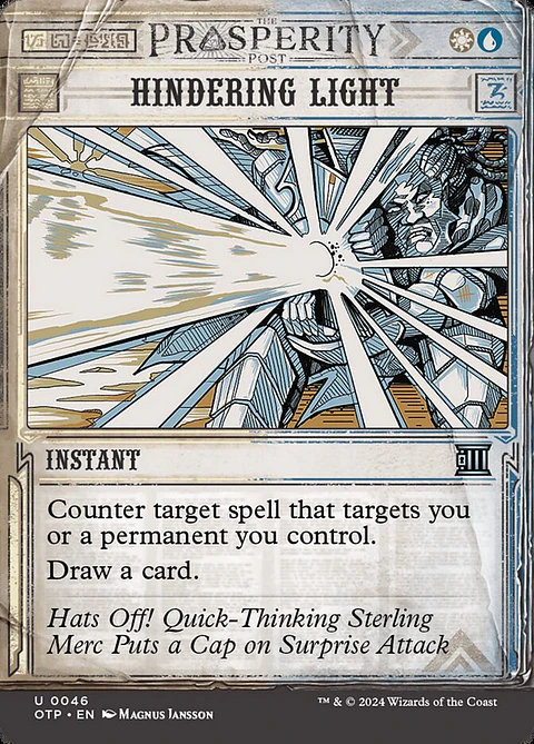 Hindering Light (Borderless)