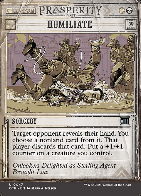 Humiliate (Borderless)