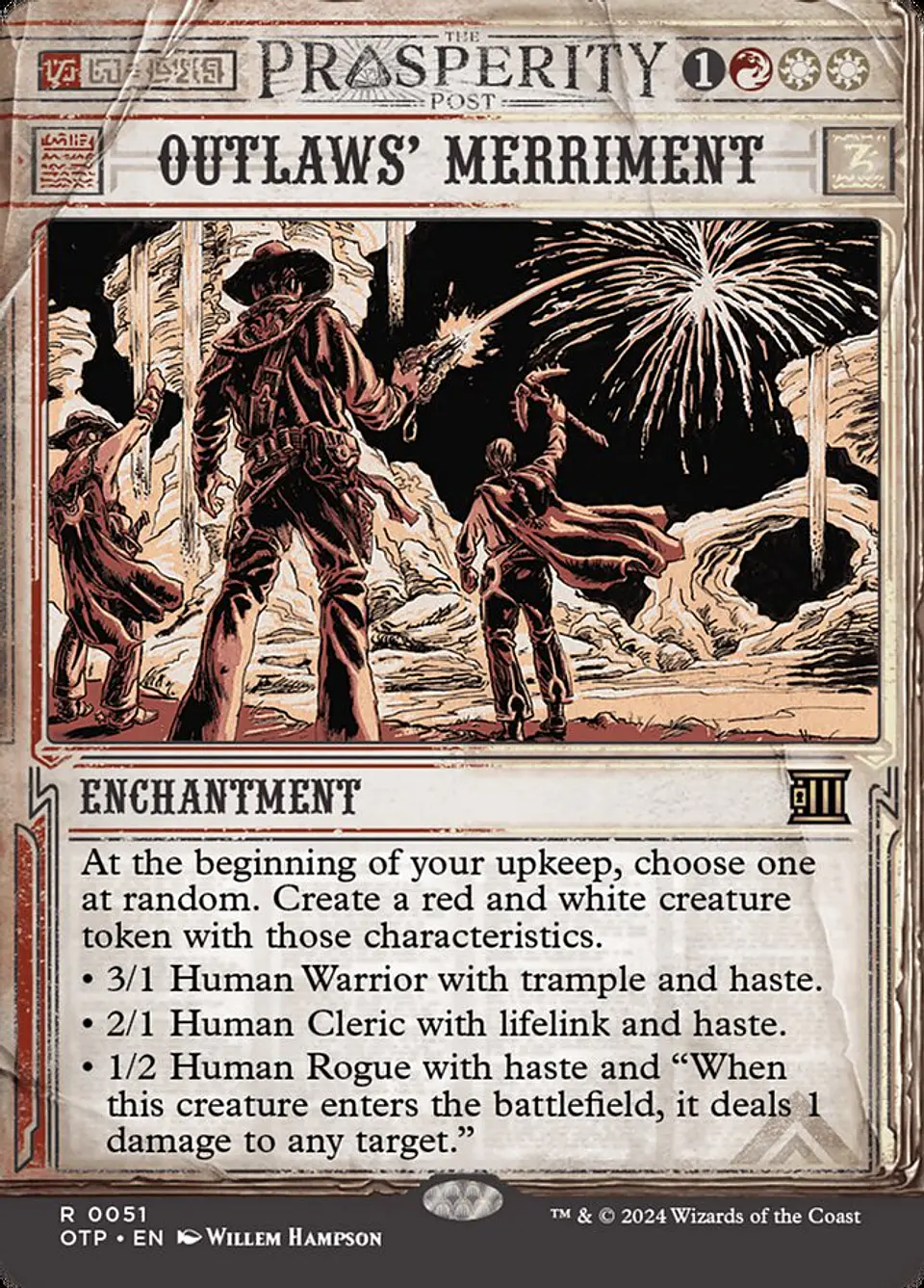 Outlaws' Merriment (Borderless) 1