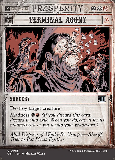 Terminal Agony (Borderless)