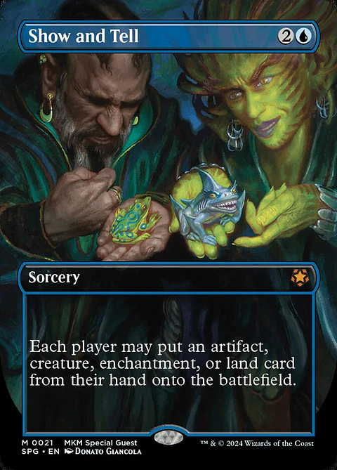 Show and Tell (Borderless)