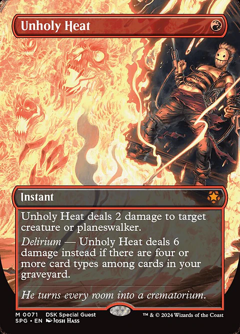 Unholy Heat (Borderless)