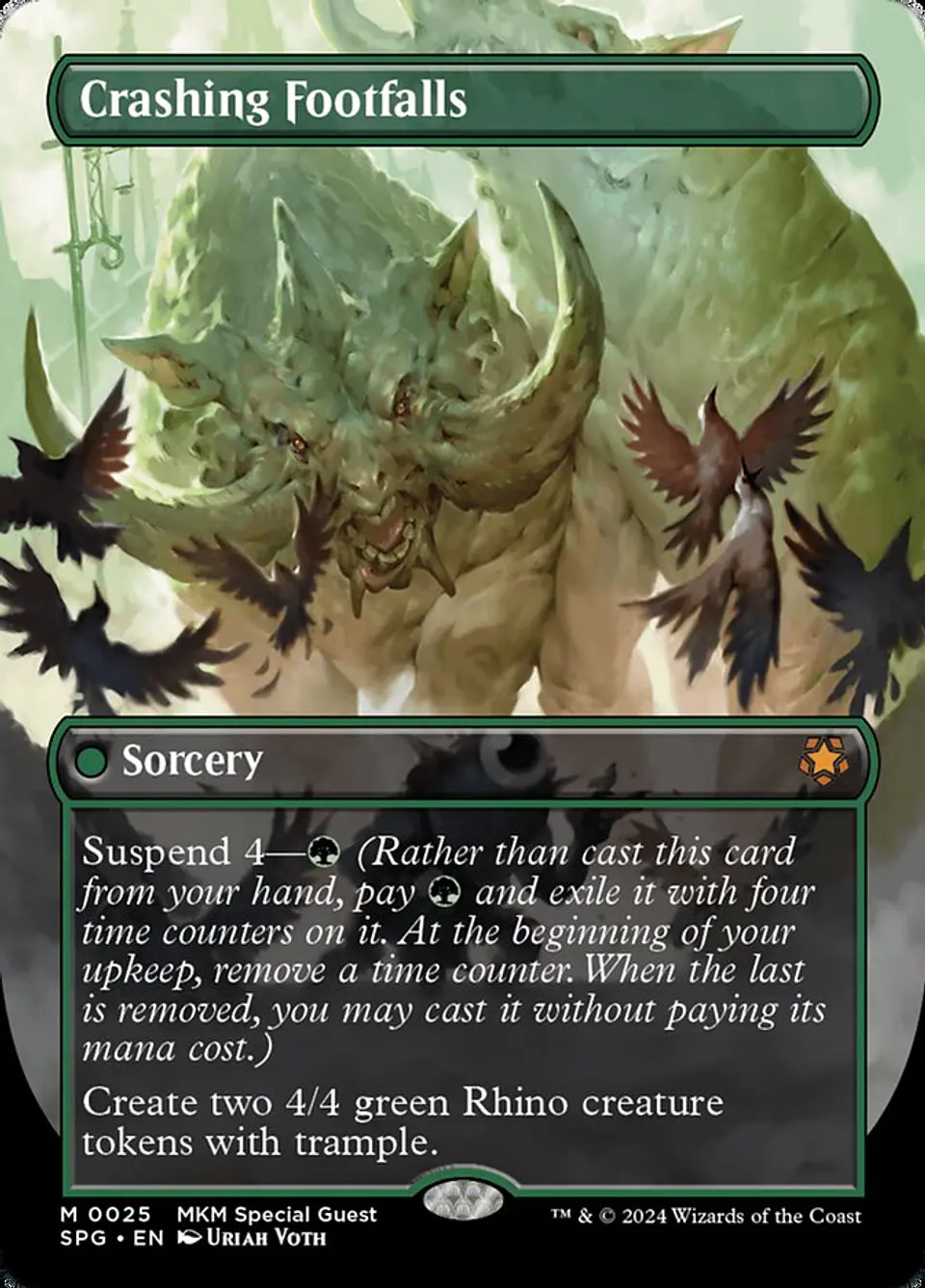 Crashing Footfalls (Borderless) 1