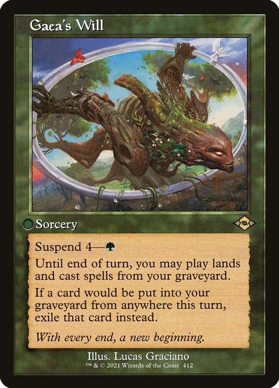 Gaea's Will (Retro Frame) 1