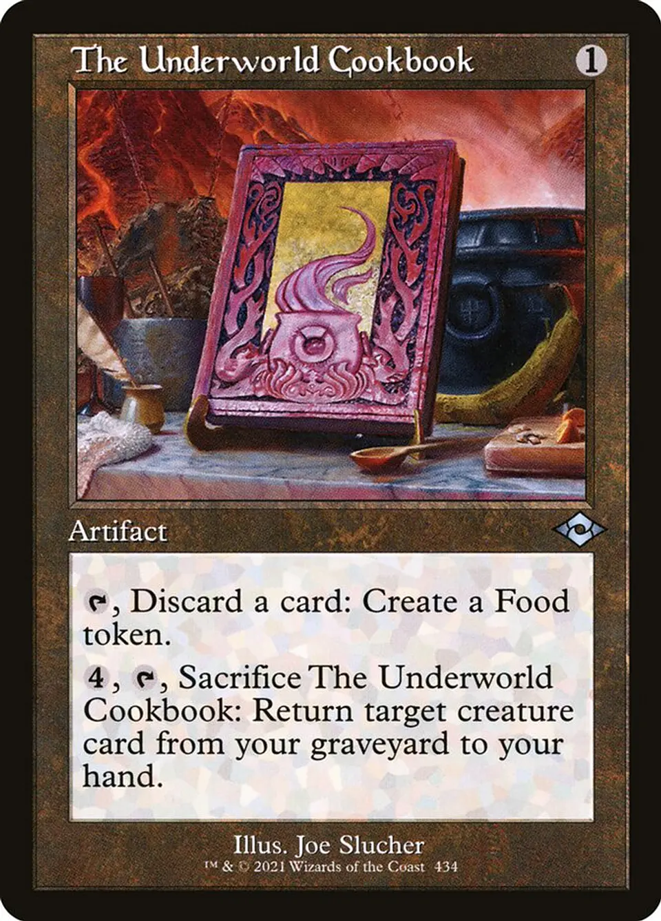 The Underworld Cookbook (Retro Frame) 1