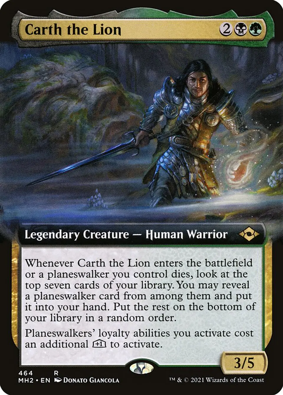 Carth the Lion (Extended Art) 1