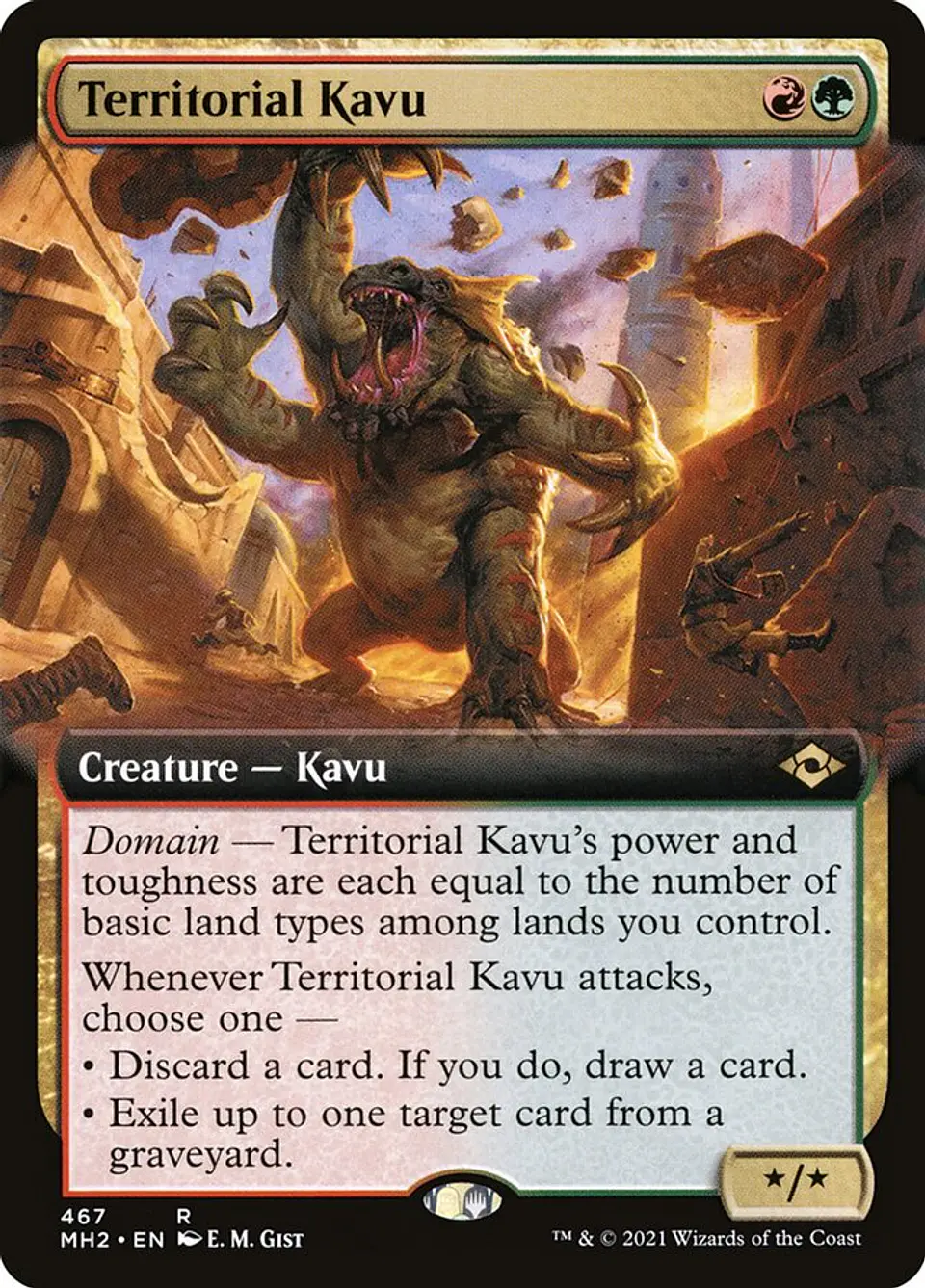 Territorial Kavu (Extended Art) 1