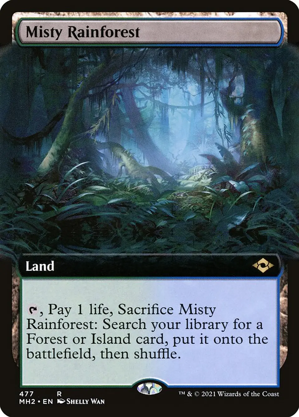 Misty Rainforest (Extended Art) 1