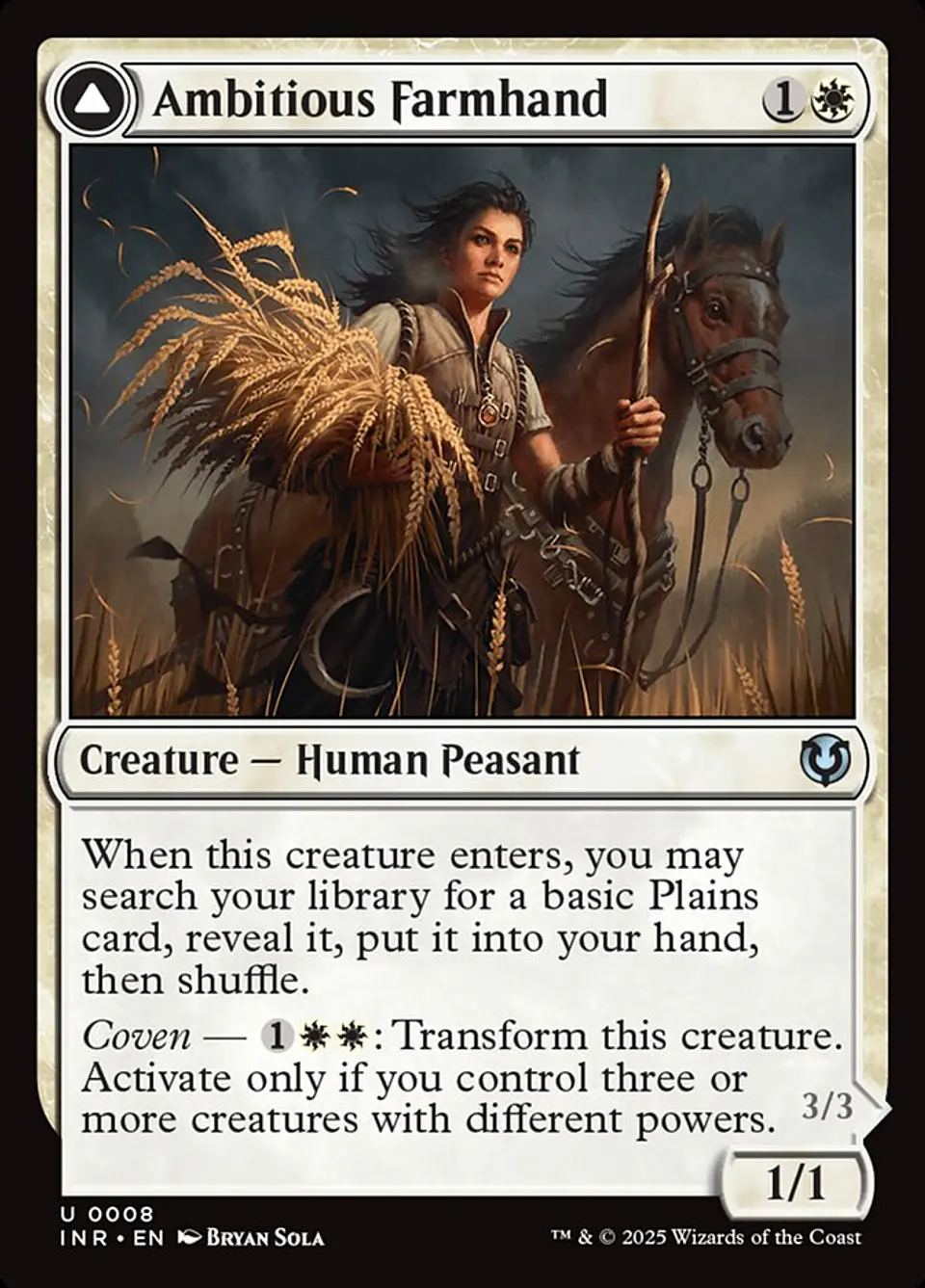 Ambitious Farmhand // Seasoned Cathar 1