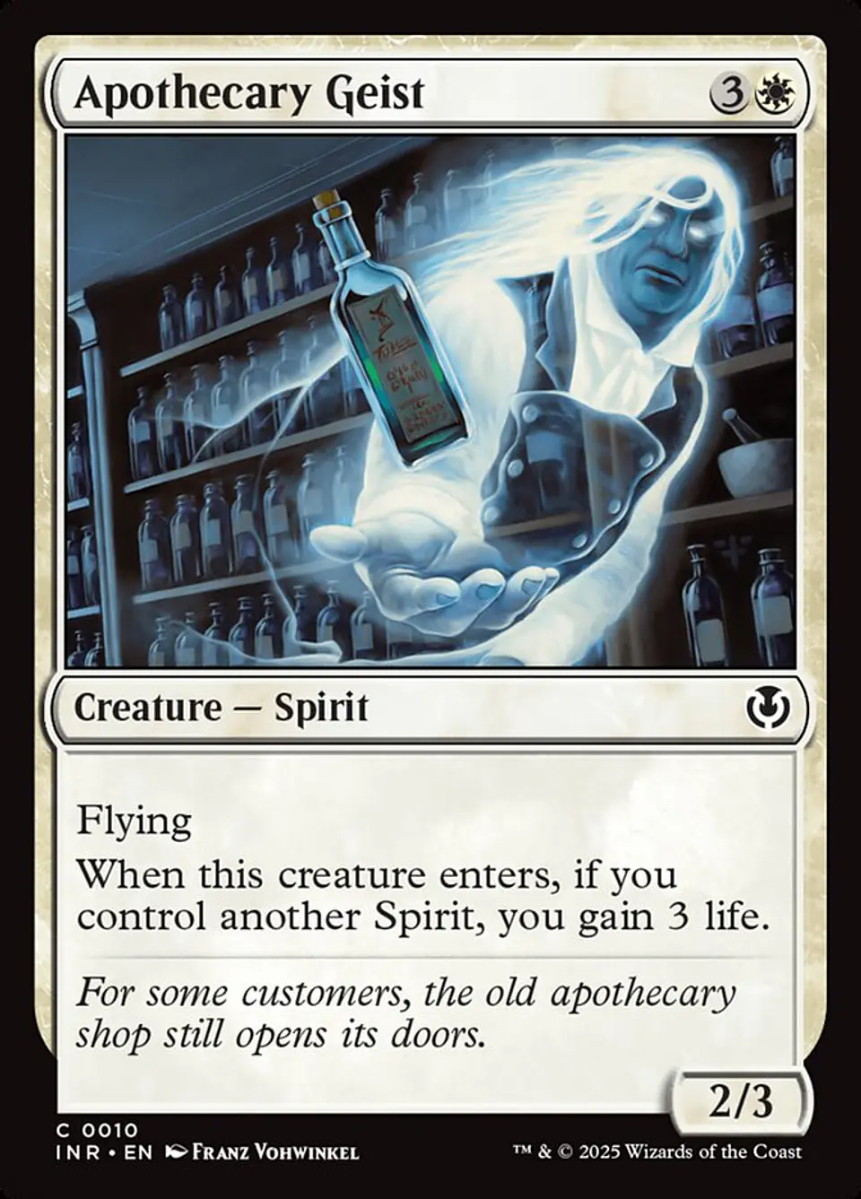 Apothecary Geist 1
