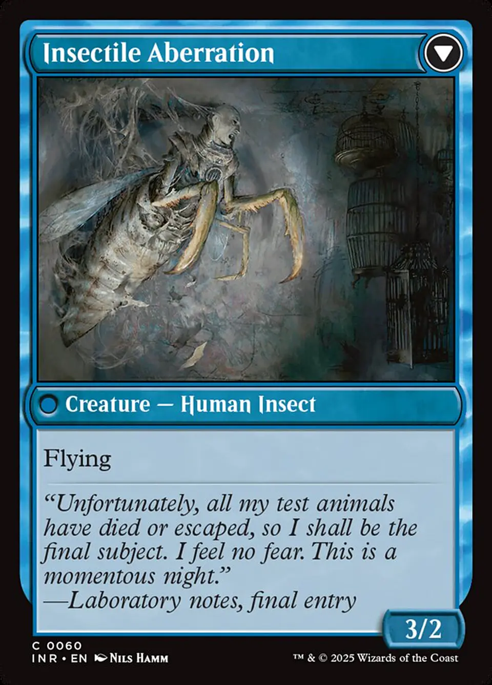Delver of Secrets // Insectile Aberration 2