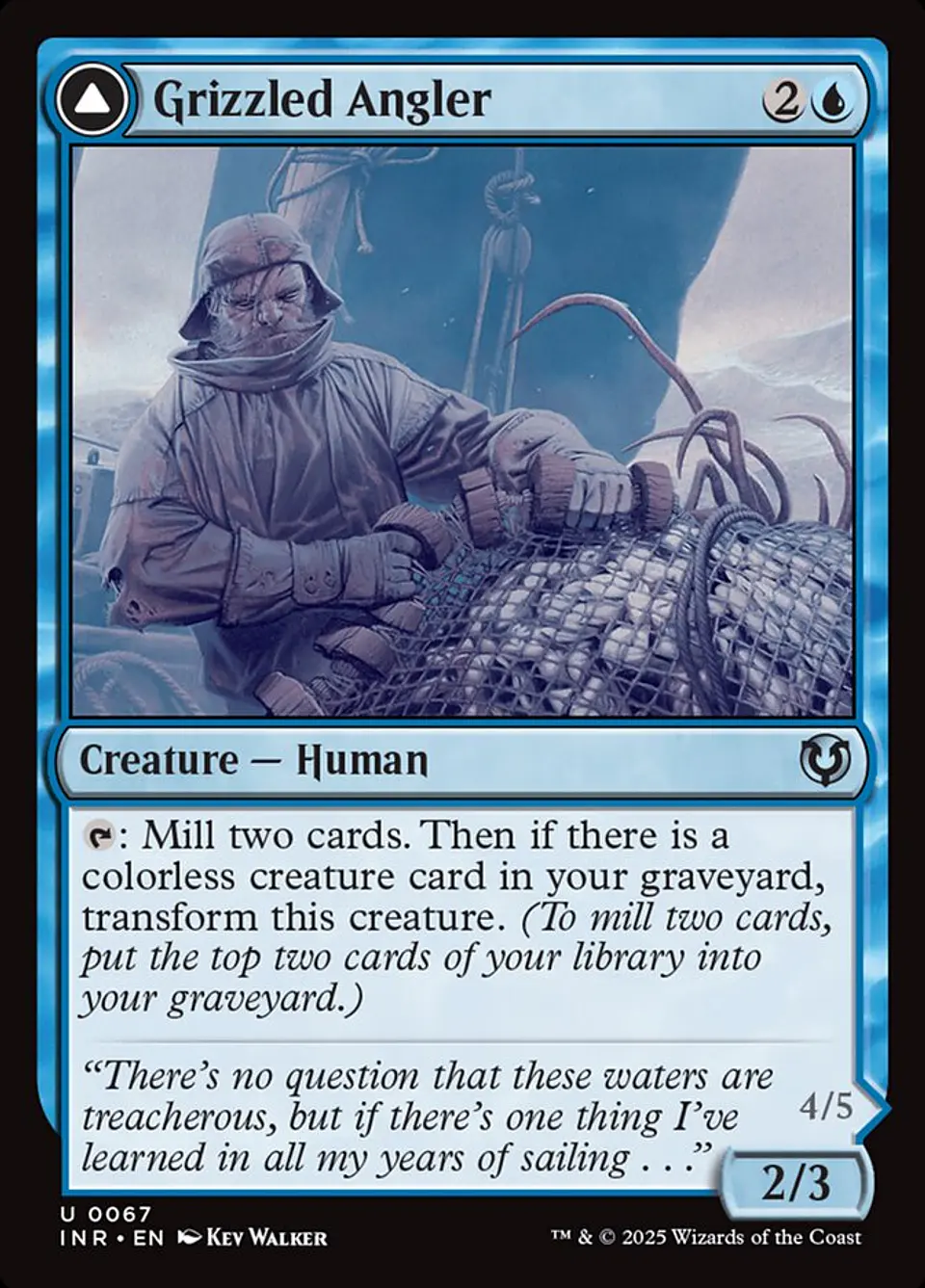 Grizzled Angler // Grisly Anglerfish 1