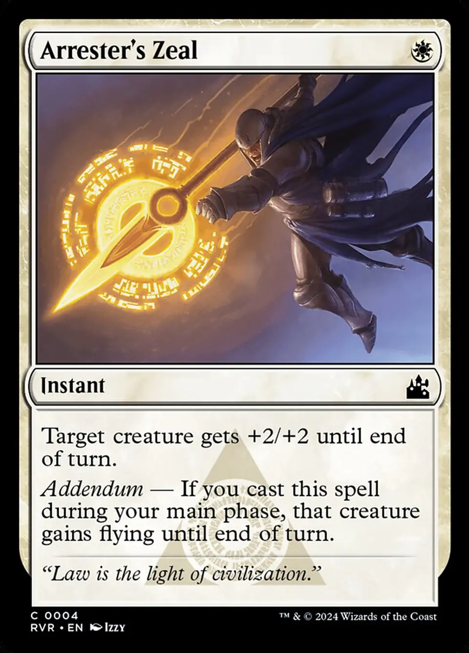 Arrester's Zeal 1