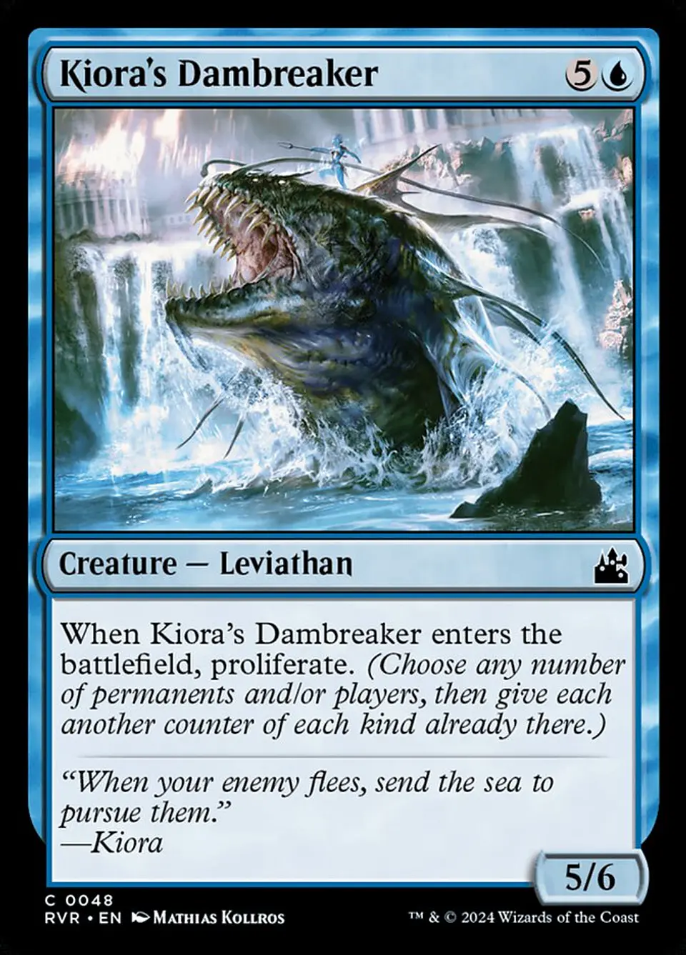 Kiora's Dambreaker 1
