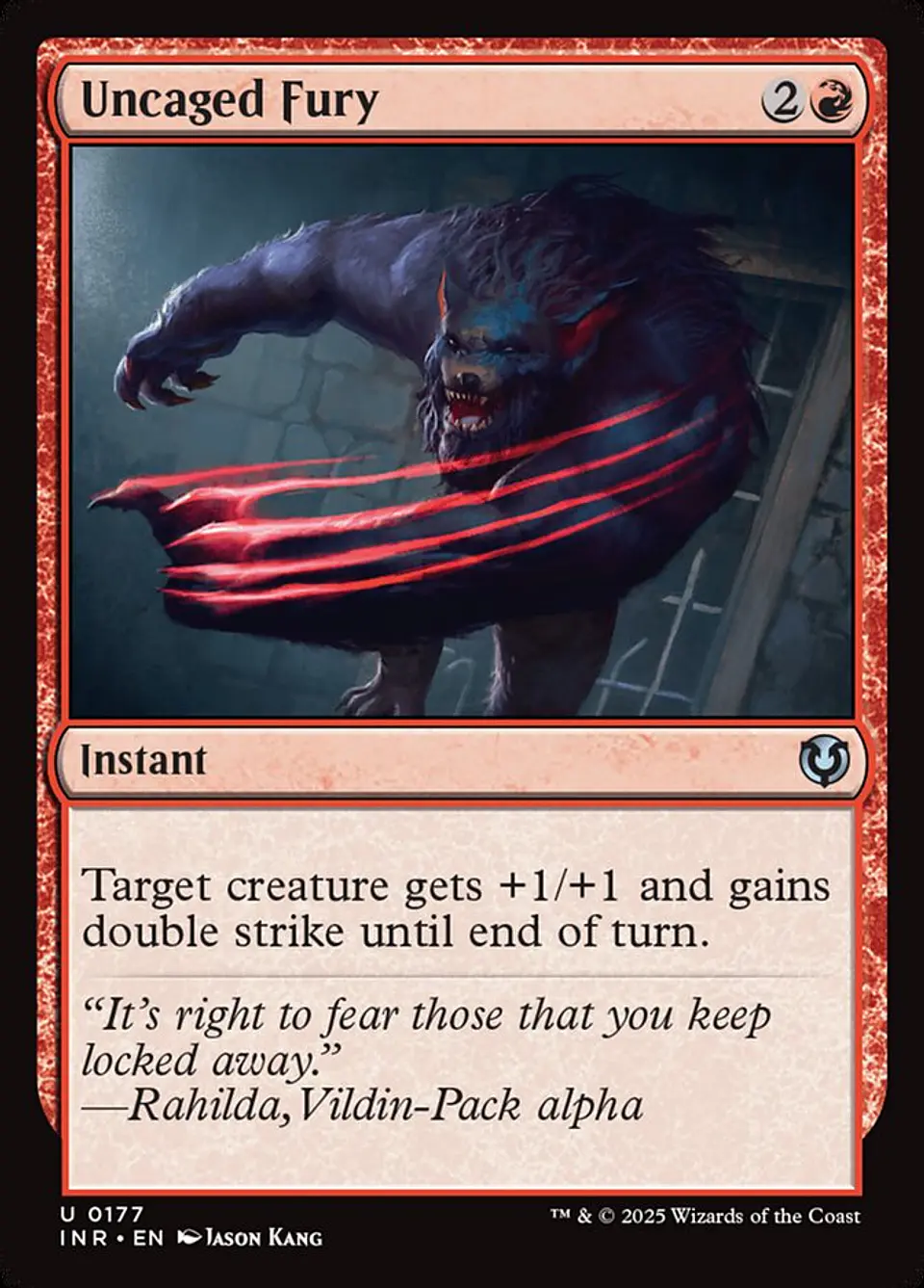 Uncaged Fury 1