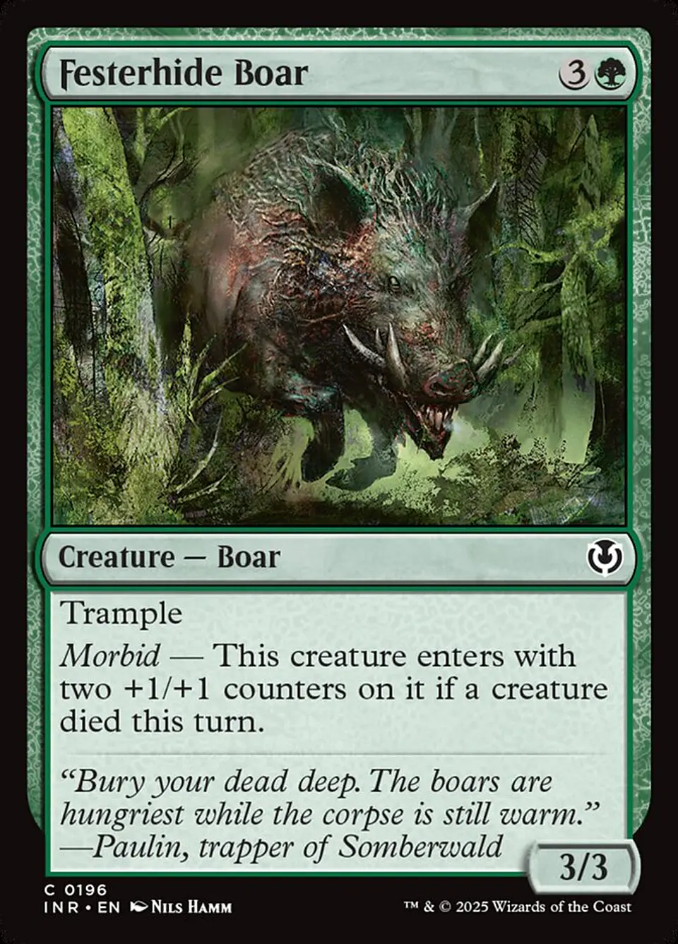 Festerhide Boar 1