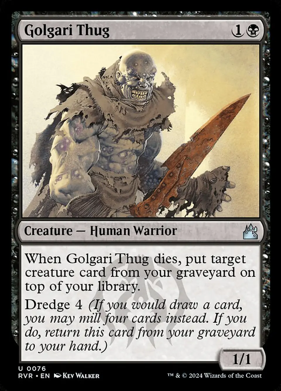 Golgari Thug 1
