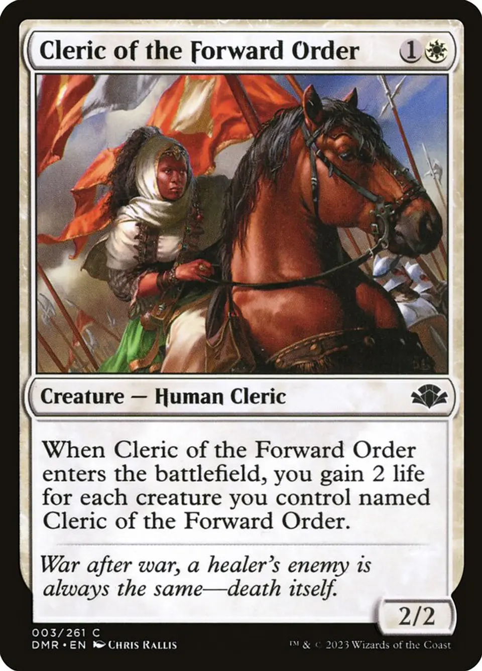 Cleric of the Forward Order 1