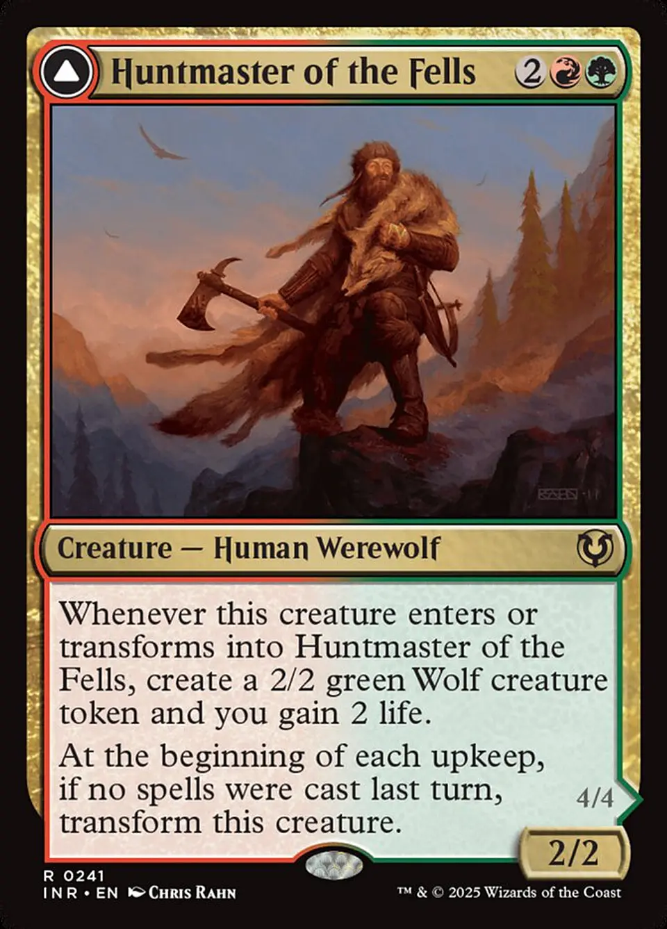 Huntmaster of the Fells // Ravager of the Fells 1