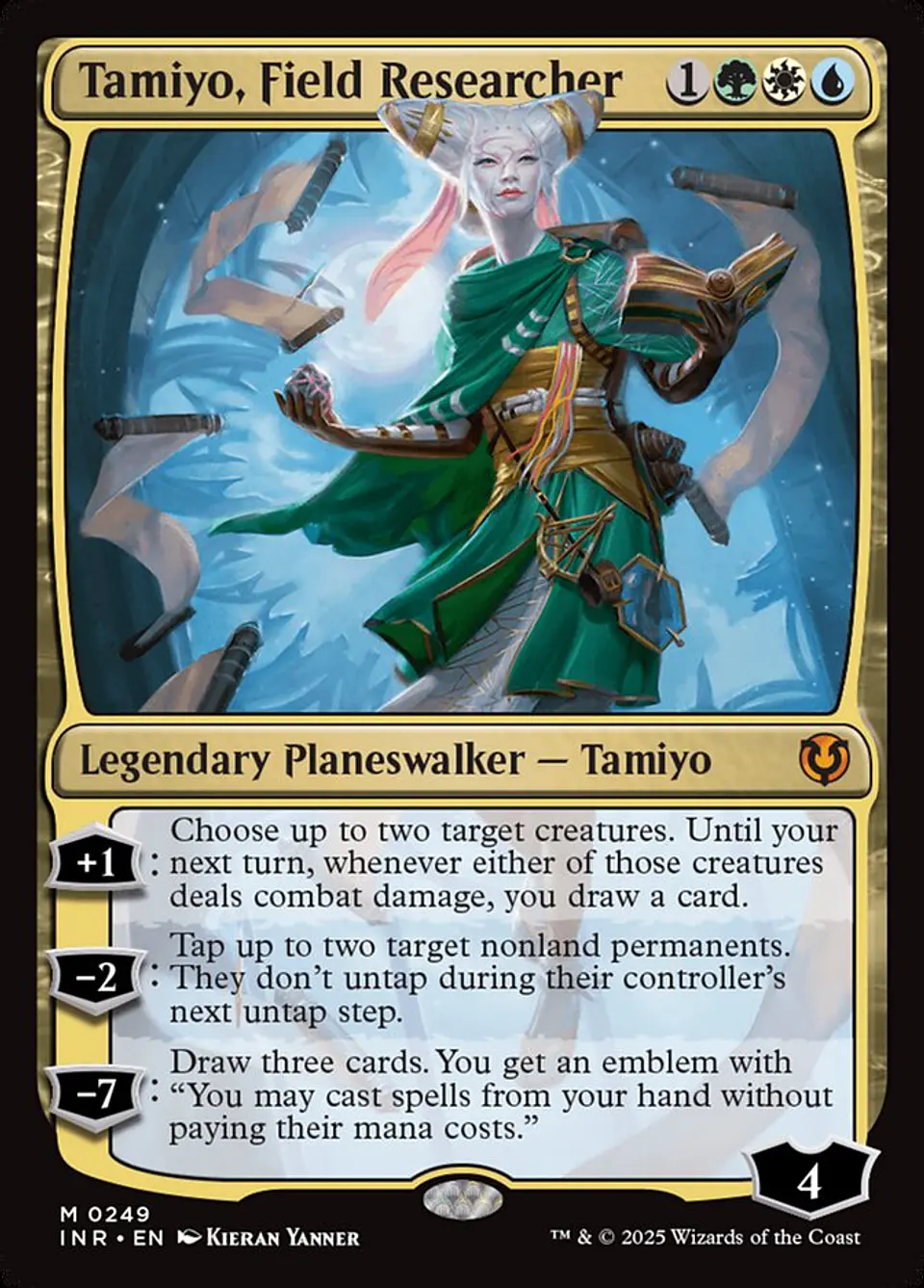 Tamiyo, Field Researcher 1