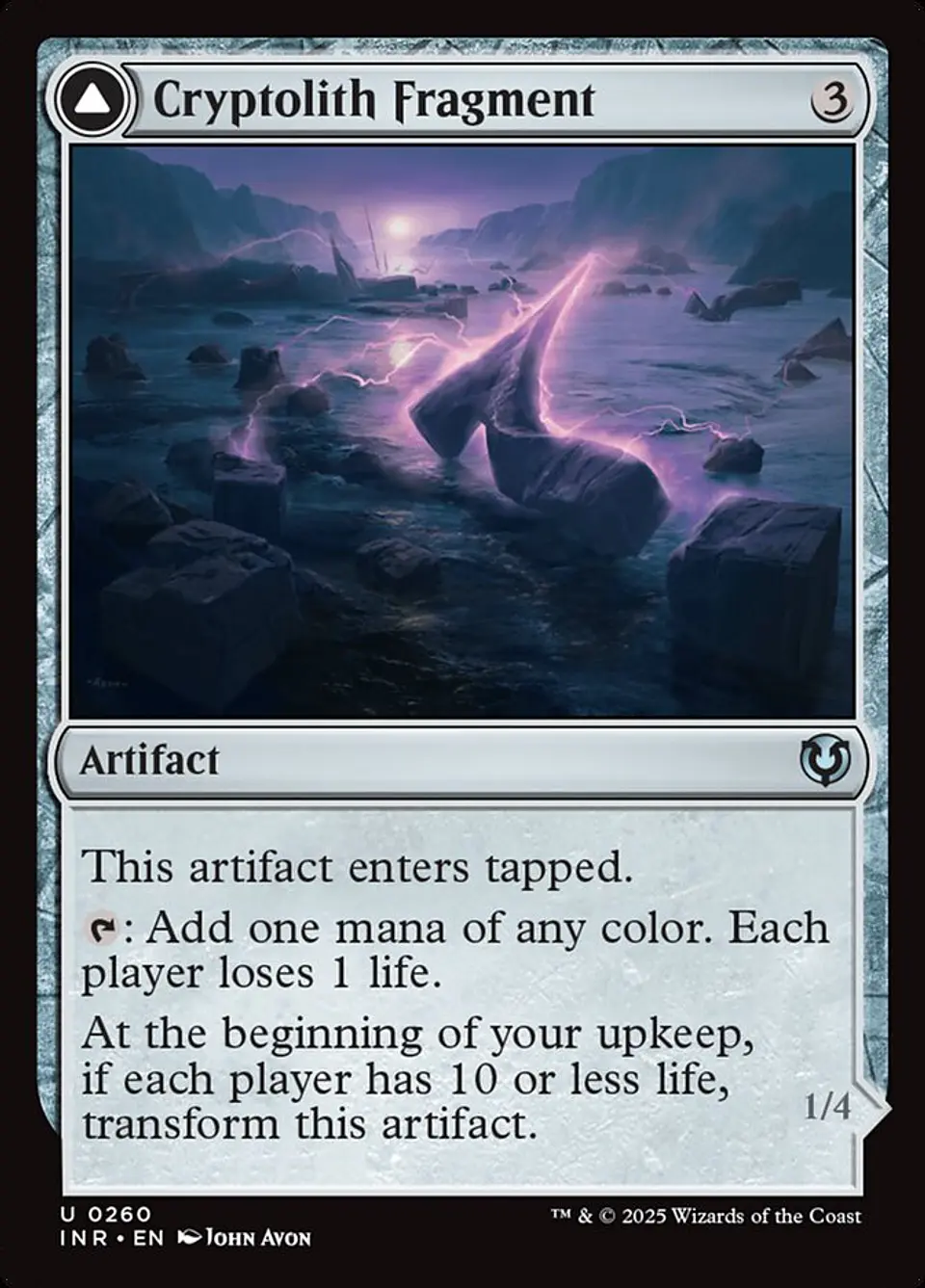 Cryptolith Fragment // Aurora of Emrakul 1