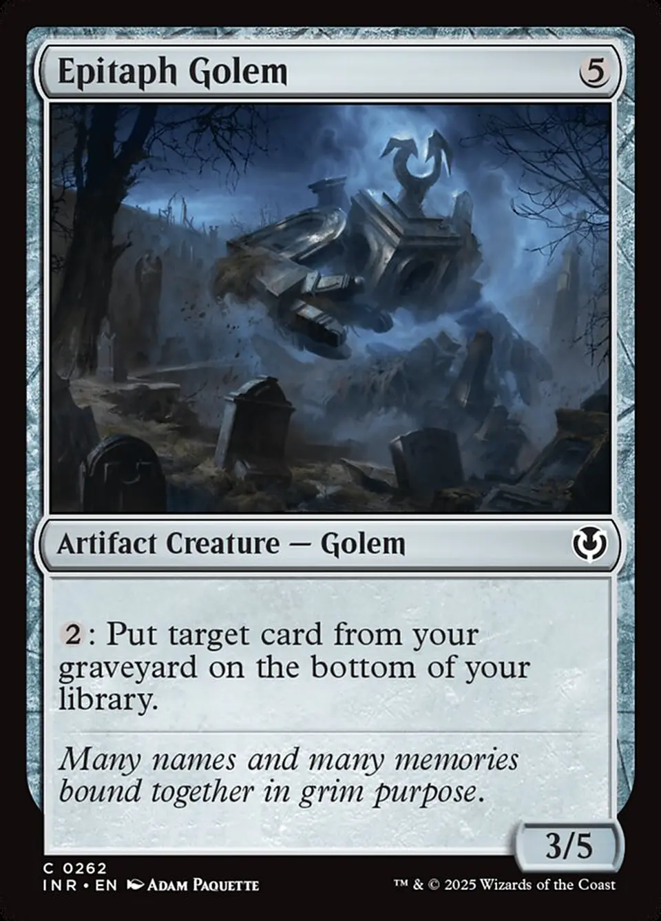 Epitaph Golem 1